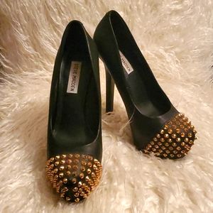 Steven Madden, size 8, black heels